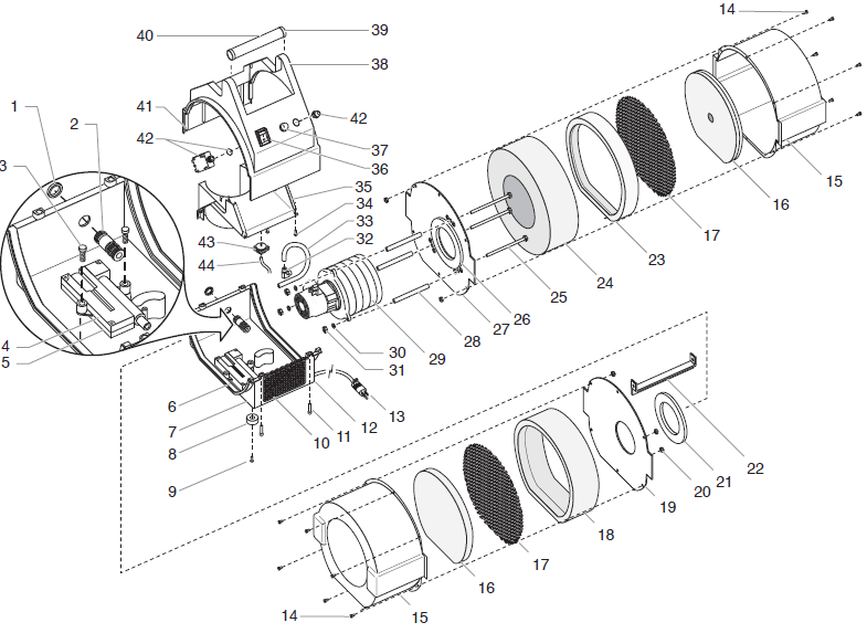 CS9900 Spray System Parts List